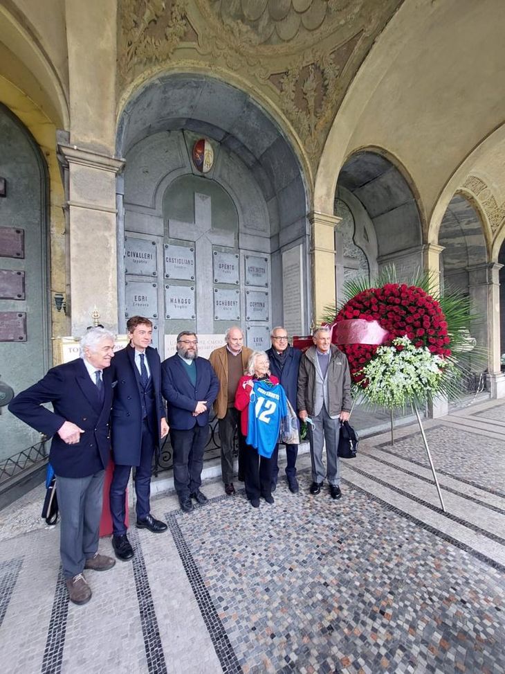 Torino, cerimonia di commemorazione in ricordo degli Invincibili di Superga- immagine 2