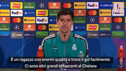 VIDEO Chelsea-Real Madrid, Courtois su Lukaku: “Strano che non giochi…”