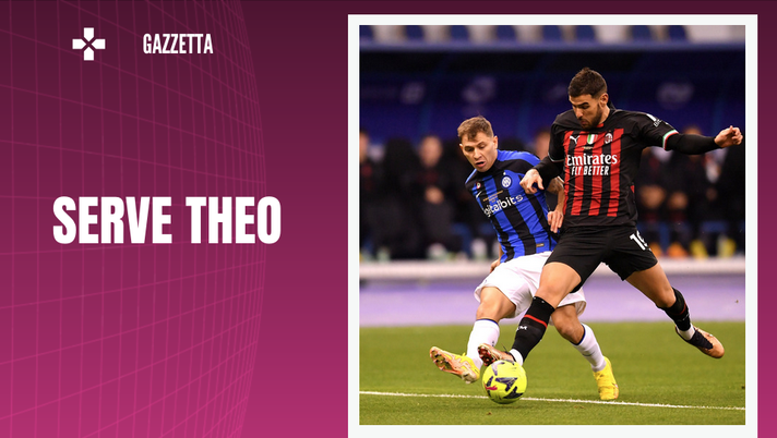 Inter-Milan, Pioli punta a sinsitra: serve il miglior Theo Hernandez (getty images)