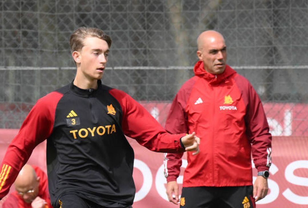 Roma, l’allenamento a due giorni dal Lecce: c’è Dybala – FOTO GALLERY - immagine 18