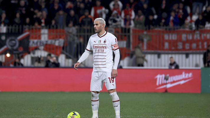 Theo Hernández AC Milan Monza-Milan 0-1 Serie A 2022-2023