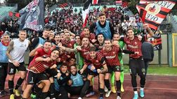 La Lucchese batte gli ex confluiti nel Siena: il derby del Palio è rossonero