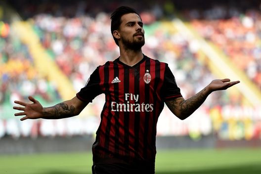 9 aprile 2017, Milan-Palermo 4-0: l'esultanza di Suso (credits: GETTY Images) 9 aprile 2017, Milan-Palermo 4-0: l'esultanza di Suso (credits: GETTY Images)