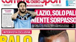 EDICOLA / CdS: Lazio, solo pali e niente sorpasso. L’Inter resta seconda