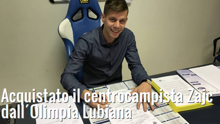 Calciomercato: ufficiale, l&#8217;Empoli ha acquistato Miha Zajc. Era stato proposto al Palermo 