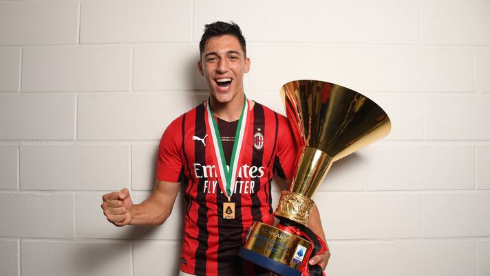 Marko Lazetic, attaccante serbo del Milan (getty images) Marko Lazetic, attaccante serbo del Milan (getty images)