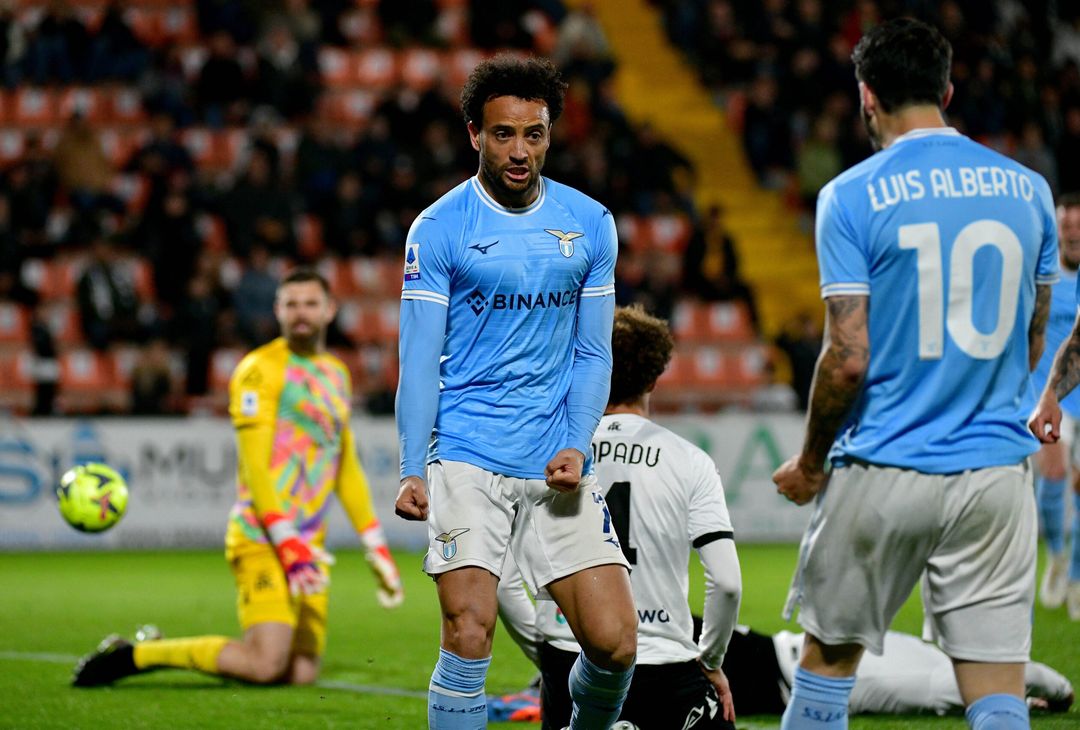 Felipe Anderson e Luis Alberto