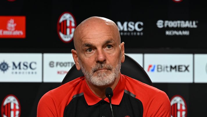 Stefano Pioli AC Milan conferenza stampa Milanello