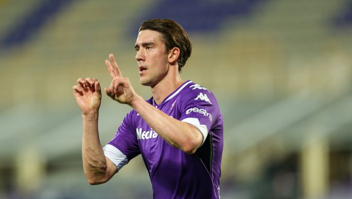 GERMOGLI PH: 8 MAGGIO 2021 FIRENZE STADIO ARTEMIO FRANCHI SERIE A FIORENTINA VS LAZIO NELLA FOTO VLAHOVIC 