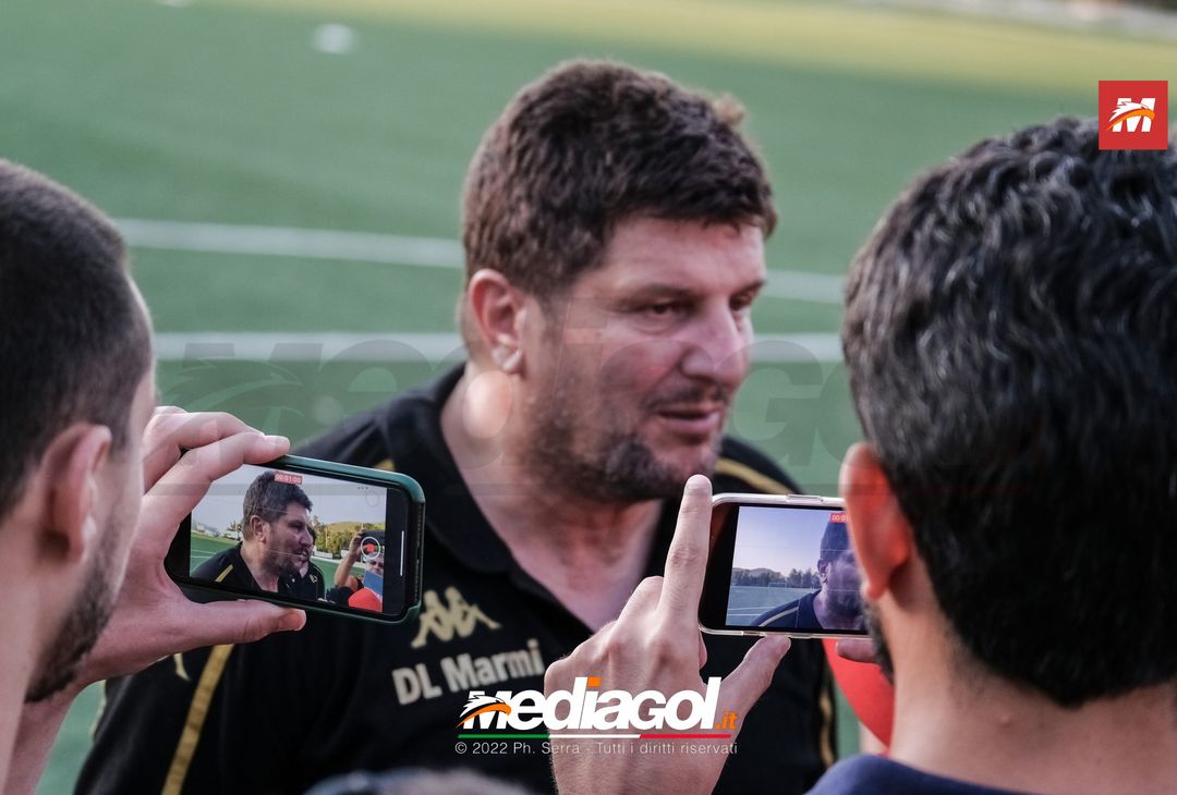 FOTO, Silvio Baldini nel post partita Marineo-Palermo (gallery) - immagine 5