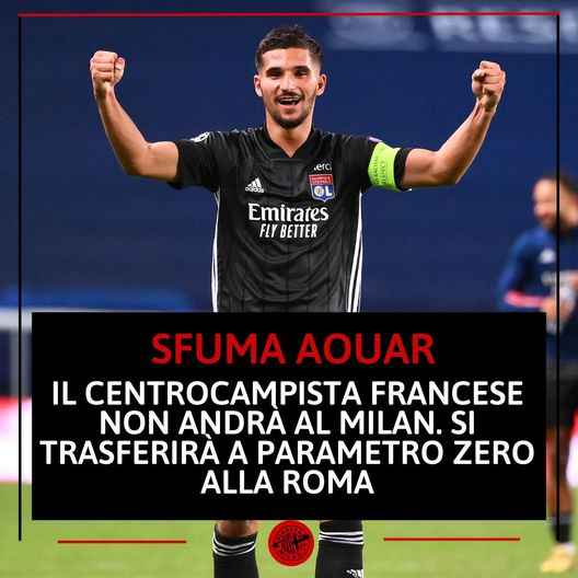 Houssem Aouar, centrocampista del Lione (getty images)