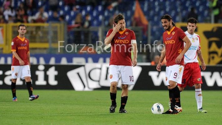 Nella notte di Totti la Roma non fa festa. Un punto col Catania - immagine 1