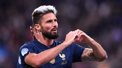 Danimarca-Francia, le formazioni ufficiali: Kjaer in panchina, Giroud dal 1′
