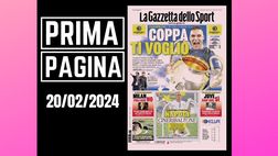Prima pagina Gazzetta dello Sport: Pioli, l’Europa League per tenersi il Milan