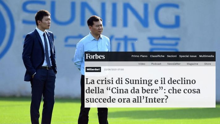 Forbes – Crisi Suning: salvare Evergrande è costato 3 miliardi. Inter? Ecco il futuro probabile - immagine 1