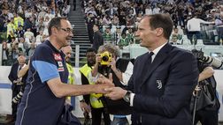 Lazio-Juventus, Sarri e Allegri: gli opposti a confronto | VIDEO
