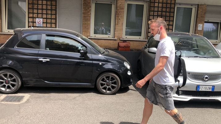 Manuel Lazzari in clinica