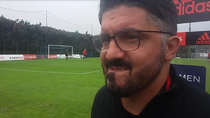 Gennaro Gattuso, tecnico del Milan Primavera