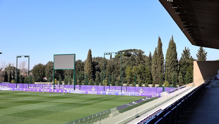FLORENCE, ITALY - FEBRUARY 16: A general view inside the stadium before the Women Coppa Italia match between Fiorentina and Juventus at Viola Park on February 16, 2025 in Florence, Italy. (Photo by Luca Amedeo Bizzarri - Juventus FC/Juventus FC via Getty Images) Viola Park