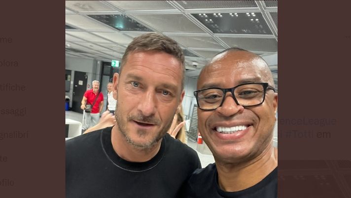 Sorpresa! Paulo Sergio incontra Totti all’aeroporto di Francoforte - immagine 1