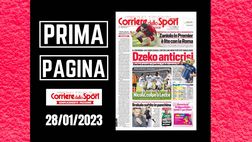 Prima pagina Corriere dello Sport: “Inter, Dzeko anticrisi”