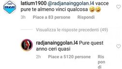 Nainggolan al tifoso della Lazio: «Pure quest’anno c’eri quasi»