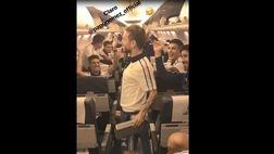 VIDEO / Argentina, giocatori pazzi di gioia e sull’aereo parte la Papu dance