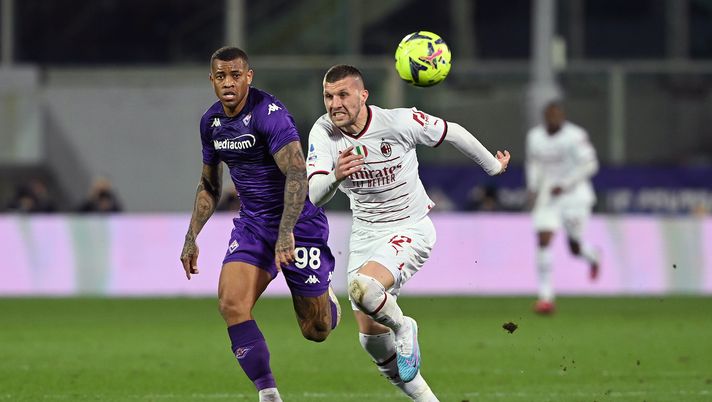 Ante Rebic AC Milan Fiorentina-Milan Serie A 2022-2023