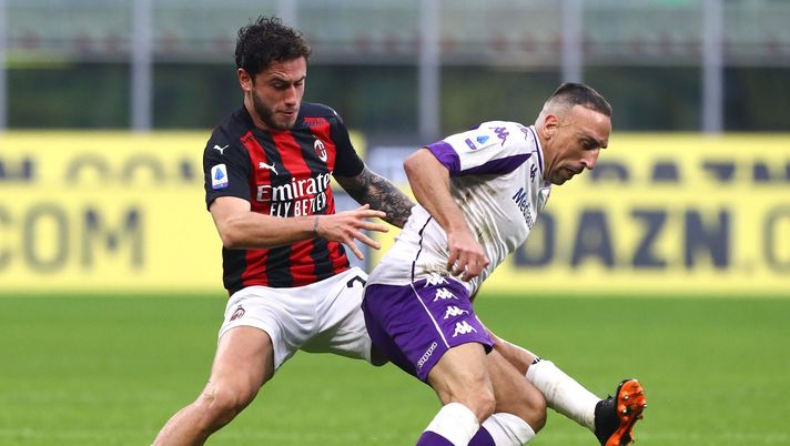 Davide Calabria (difensore AC Milan) durante Milan-Fiorentina (Serie A 2020-2021) | AC Milan News (Getty Images) 