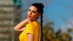 Antonella Fiordelisi pazzesca in versione tennista. “Ci si può drogare di tante cose e…”