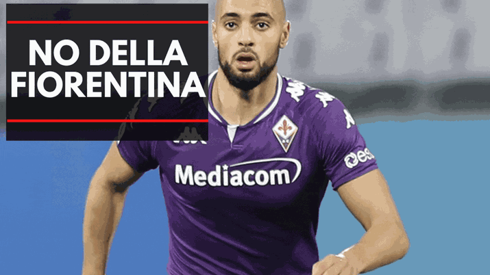 Sofyan Amrabat, centrocampista della Fiorentina, nel mirino del Milan. Ecco l'offerta (Getty Images) 