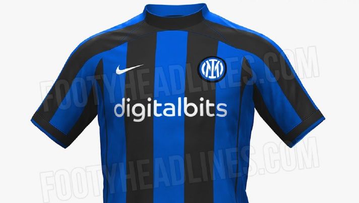 Inter, la maglia home 2022/2023: cambia tutto sul colore, i dettagli – FOTO - immagine 1