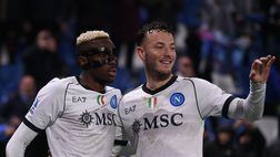 Napoli, primo allenamento in vista del Toro: Osimhen e Rrahmani lavorano a parte