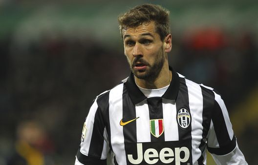 Fernando Llorente con la maglia della Juve Fernando Llorente con la maglia della Juve