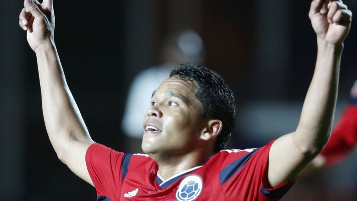 Carlos Bacca, attaccante del Milan e della Colombia (credits: GETTY Images) 