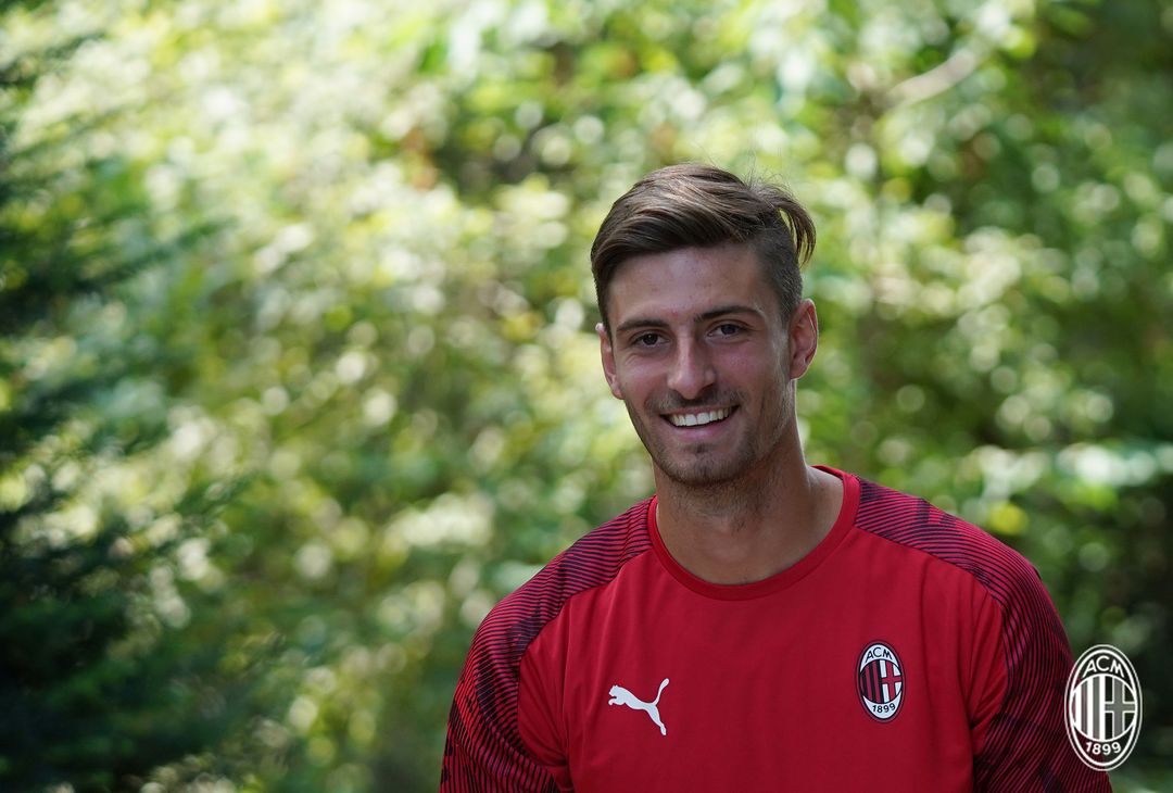  Matteo Gabbia, difensore del Milan (credits: acmilan.com) 