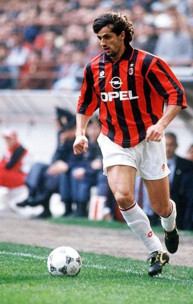  Quattro anni sfortunati al Milan per Gianluigi Lentini, in rossonero fino al 1996 