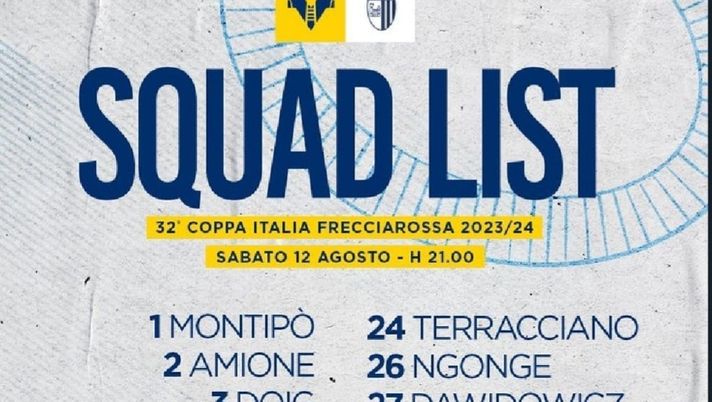 foto Hellas Verona FC  Verona, i convocati per l’Ascoli - immagine 1