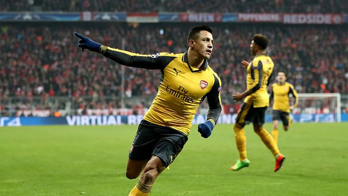 Alexis Sanchez, Arsenal Getty Images 