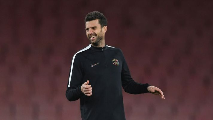 LONDON, ENGLAND - NOVEMBER 22:  Thiago Motta of Paris Saint-Germain during a training session at Emirates Stadium on November 22, 2016 in London, England.  (Photo by Shaun Botterill/Getty Images) 