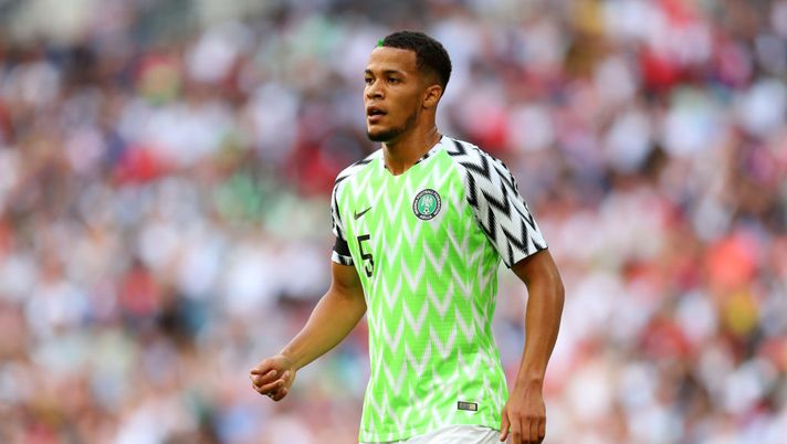 LONDON, ENGLAND - JUNE 02: Willian Troost-Ekong of Nigeria during the International Friendly match between England and Nigeria at Wembley Stadium on June 2, 2018 in London, England. (Photo by Catherine Ivill/Getty Images) 