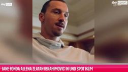 VIDEO / Jane Fonda allena Zlatan Ibrahimovic in uno spot