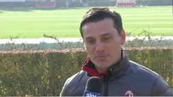 Le rivali / Montella: “Pressione? Ora so gestirla. Io ct? Alleno il Milan e per me…”