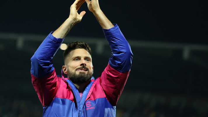 Giroud AC Milan Frosinone-Milan 2-3 Serie A 2023-2024