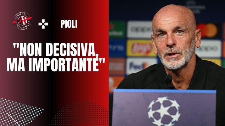 Stefano Pioli AC Milan conferenza stampa Milan-Dinamo Zagabria Champions League 2022-2023