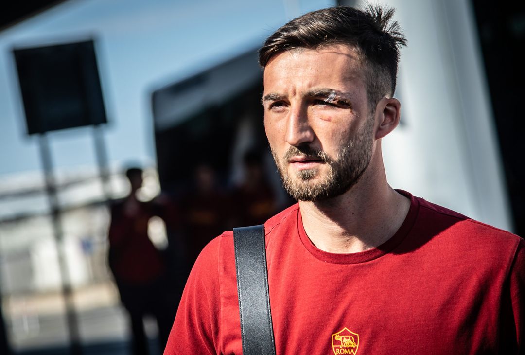 La Roma in viaggio verso Bergamo. Domani il match con l’Atalanta – FOTO GALLERY - immagine 20