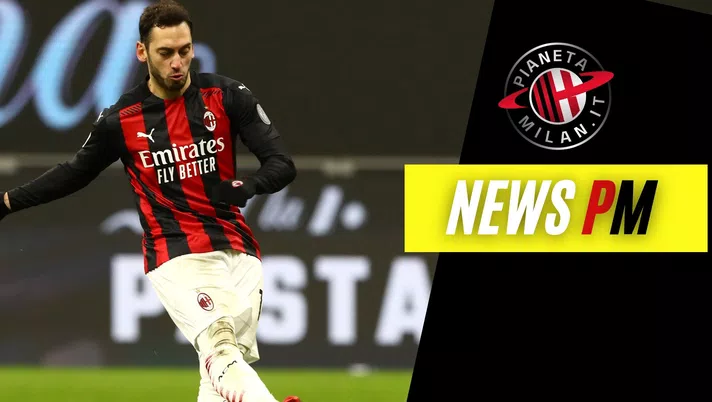 Hakan Calhanoglu (centrocampista AC Milan), può rinnovare con il Milan in questo calciomercato estivo | News (Getty Images)