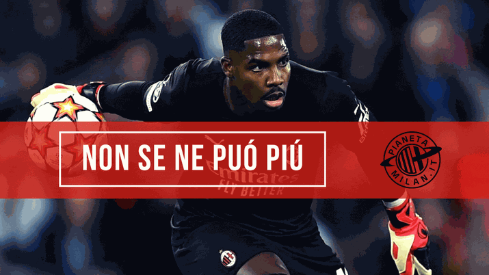 all'Allianz Stadium, prima di Juventus-Milan, arrivano dei cori razzisti indirizzati a Mike Maignan (Getty Images) 