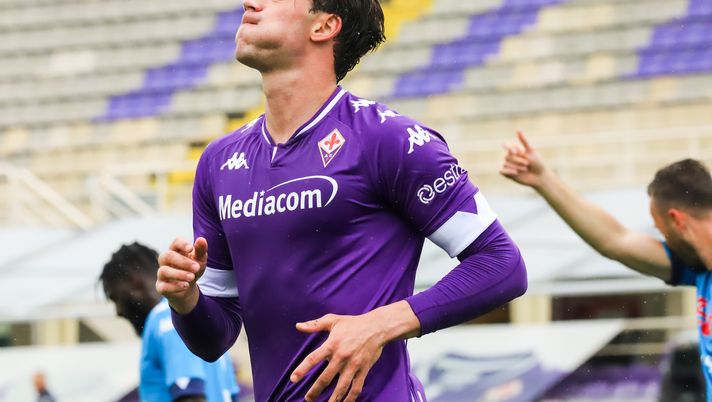 GERMOGLI PH: 16 MAGGIO 2021 FIRENZE STADIO ARTEMIO FRANCHI SERIE A FIORENTINA VS NAPOLI NELLA FOTO VLAHOVIC 