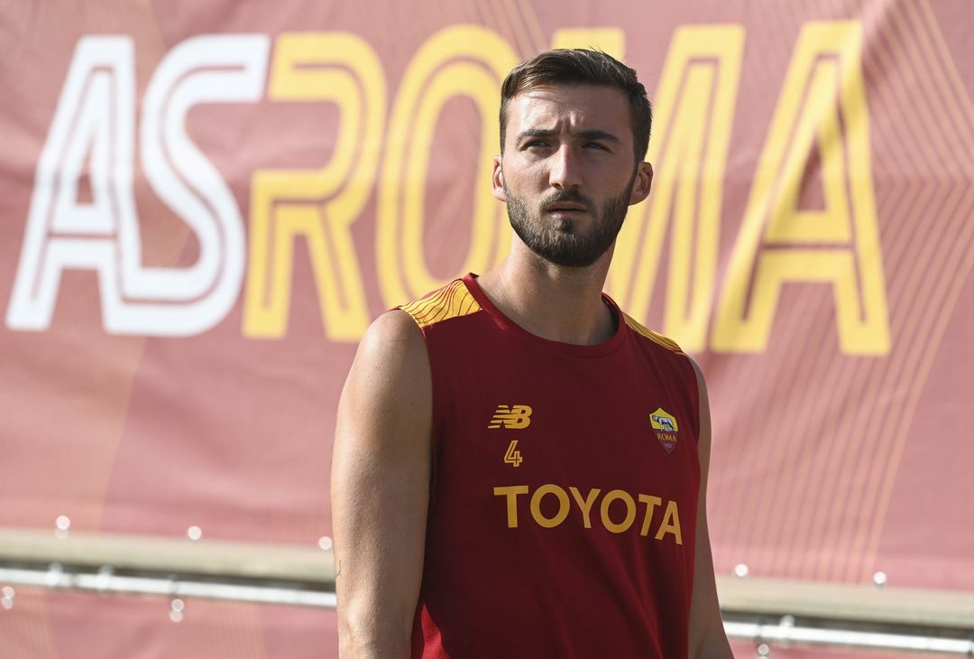 Roma-Helsinki, la rifinitura dei giallorossi a Trigoria – FOTO GALLERY - immagine 14